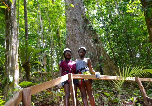 Zip lining, Costa Rica