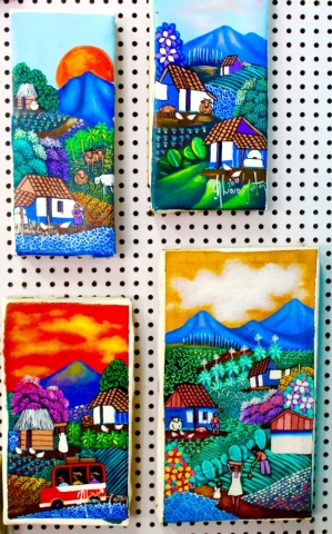 Costa Rica paintings.