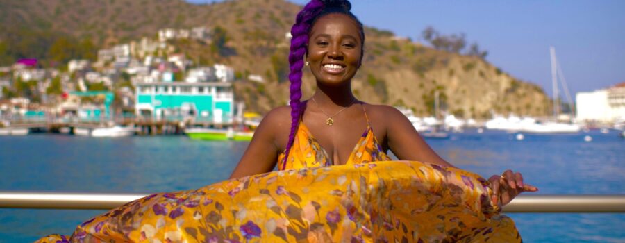 Frolicking Through Catalina in My Yellow Dress | Day Trip