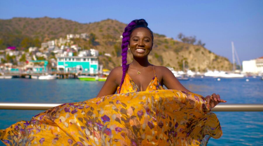 Frolicking Through Catalina in My Yellow Dress | Day Trip